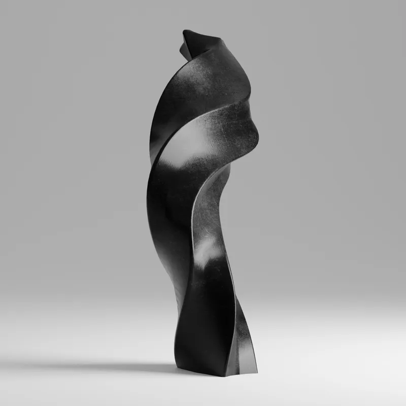 Steel Sculpture Twisted